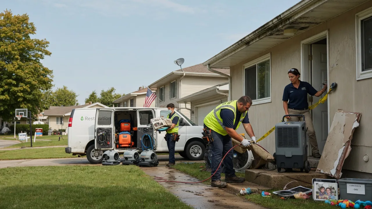 Water Damage Restoration in Brocket, ND near me